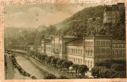 Képeslap: Karlsbad, Csehország, 1937.