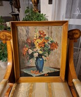 Gráber Margit antik festménye!