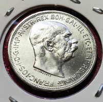 1912 Ausztria ezüst 2 korona - Stefan Schwartz - Extra tartású gyűjteményi darab