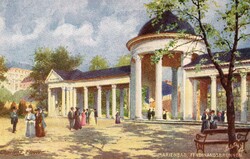 Képeslap: Marienbad, Csehország, 1910-20.