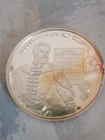 Kossuth Lajos ezüst érme