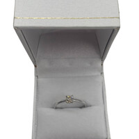 Fehérarany brilliáns gyűrű 0,4 CT - EK100