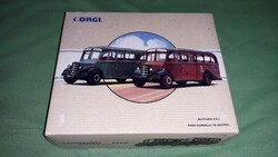 Eredeti ANGOL CORGI BEDFORD OB FÉM BUSZOK autók 1:50 méret DOBOZÁBAN (LIMITÁLT kiadás 8000db egyike)