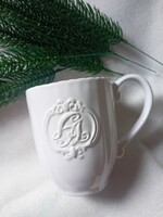 Monogramos kerámia bögre