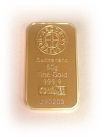 Argor Heraeus 50 gramm - svájci befektetési arany tömb replika