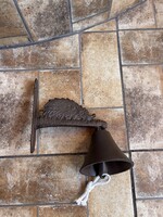 Öntöttvas sündisznós sünis állatos  csengő  kolomp harang, ajtòdísz