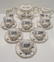 Zsolnay Búzavirág mintás Teás készlet #2757