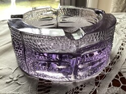 Sklo Union Rudolf Schröder tervezte lila árnyalatú hamutál