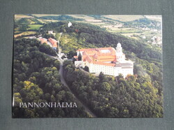 Képeslap,Pannonhalma,Főapátság templom látkép,részlet,1990-