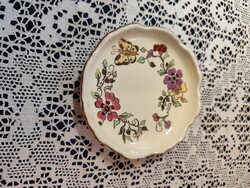 Eladó gyönyörű régi Zsolnay porcelán pillangós talka!