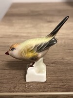 Aquincum porcelán madárka – eredeti, jelzett, klasszikus darab (gyűjtők figyelmébe)