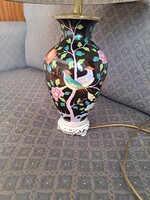 Herendi, MŰKÖDŐ fekete Macao mintás lámpa