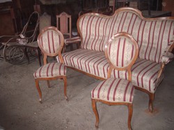 Neobarokk szalongarnitúra