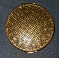 Régi púderes doboz (Réz)