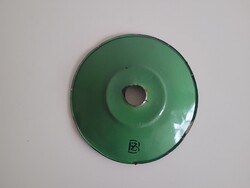 Régi zománcos mennyezeti lámpa bura zománcozott ipari loft műhely mennyezeti lámpa lámpabúra