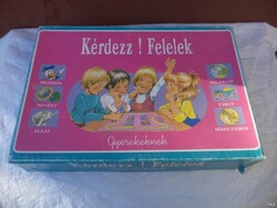 Kérdezz Felelek gyerekeknek retro társasjáték (6457)