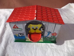 Retro kutyás persely, Lemezárugyár (6420)