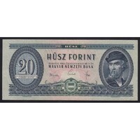 Magyarország,20 forint 1965 UNC
