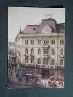 Képeslap,Ukrajna,Lviv,Lvov,Intourist Szálloda,városi látkép,részlet,1980-