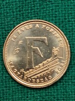 5 Forint 2021 ! 75 Éves A  FORINT -    F  !