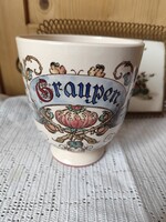 Fajansz fűszertartó,francia