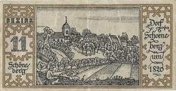 50 pfennig 1921 Berlin 11. kerület Schöneberg