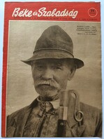 1956 május 30  /  Béke és Szabadság  /  Újság - Magyar / Hetilap. Ssz.:  28840