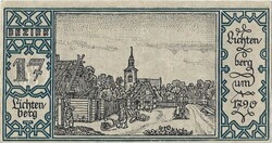 50 pfennig 1921 Berlin 17. kerület Lichtenberg