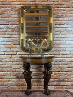 Aranyozott Biedermeier Tükör 01.