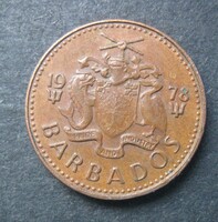 Barbados 1 cent 1978 (HH7)