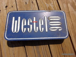 "WESTEL 900" fém reklám doboz