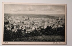 Képeslap, Miskolc, Látkép 1943,Margit fényképészet Márton Jenő felvétele.No.14