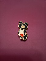 Moszkvai Olimpiai Misa mackó kabala jelvény