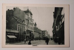 Képeslap, Miskolc, Széchenyi utca, Felsőmagyarországi Idegenforgalmi Szövetség kiadása