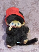 Régi plüss moncsicsi, monchichi figura