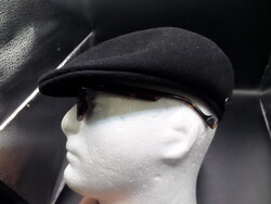 Borsalino Nagy Hüte (eredeti) Vintage férfi 57 gyapjú luxus olasz téli flat cap / lapos sapka