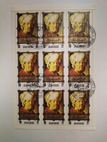 Rembrandt bélyeg blokk. (177)