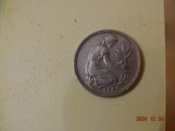 NSZK  50 PFENNIG   1950 D !!!!  NÉMETORSZÁG