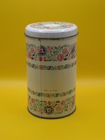 Retro régi cukor tartó vagy tároló fémdoboz