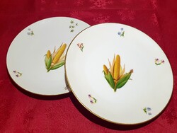 Herendi IKR kukorica mintás fali tányér 2db