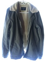 Meleg béléses kabát dzseki Cedarwood pamut vászon khaki zöld XS  1