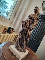 Debreczeni Pelcz mutatós szobor plasztika