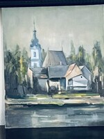 Kerékgyártó László ,  Parti sétány, Ráckeve..