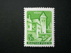 Magyarország 1960 Várak I. 5 Ft. vízjel nélküli papíron * * F