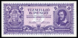 1946 10 millió B-Pengő - AU-UNC