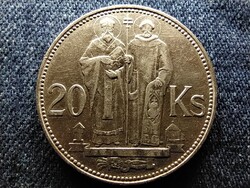 Szlovákia Szent Cirill és Metód .500 ezüst 20 Korona 1941