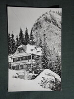 Képeslap,Románia,Lacul Roșu,Gyilkos-tó,menedékház látkép,részlet,1964-