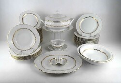 1Y348 6 személyes cseh Haas & Czjzek porcelán étkészlet 48 darab