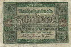 50 márka 1920 Németország