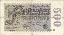 500 millió ötszázmillió márka 1923.09.01. Privát kiadás Vj. Ringe Németország . 1.